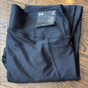 Under Armour Jet Black Performance Leggings compression UA xl